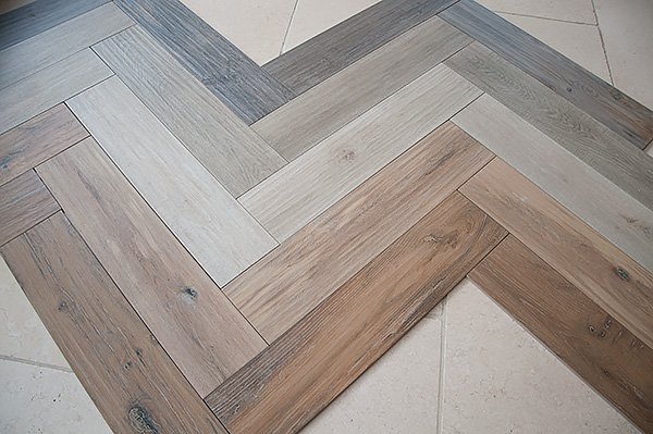 Floors Of Stone Blog, Wood Look Ceramic Tile Herringbone Pattern