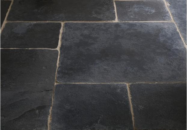 Brushed Charcoal Limestone Tiles | Floors of Stone