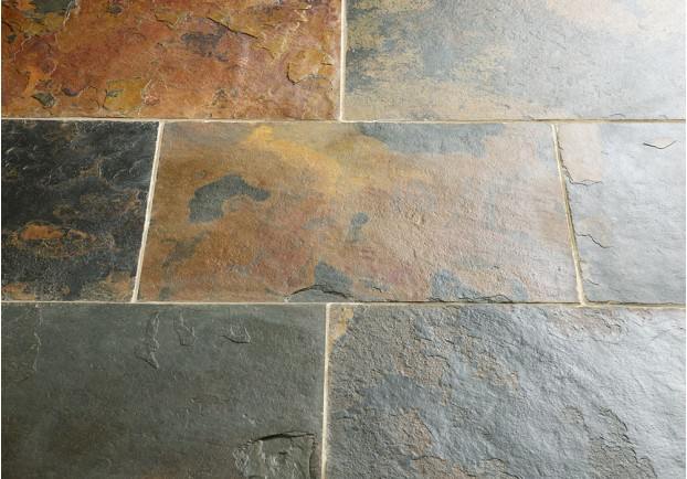 Rustic Multicolour Slate Tiles | Floors of Stone