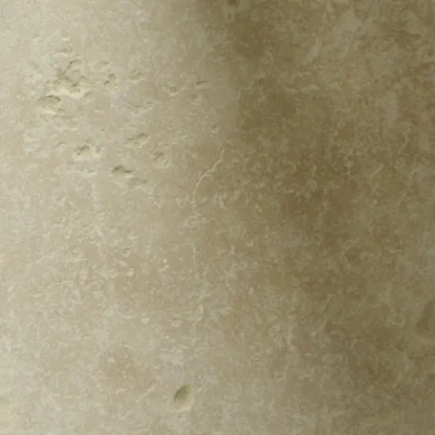 Light tumbled travertine sample